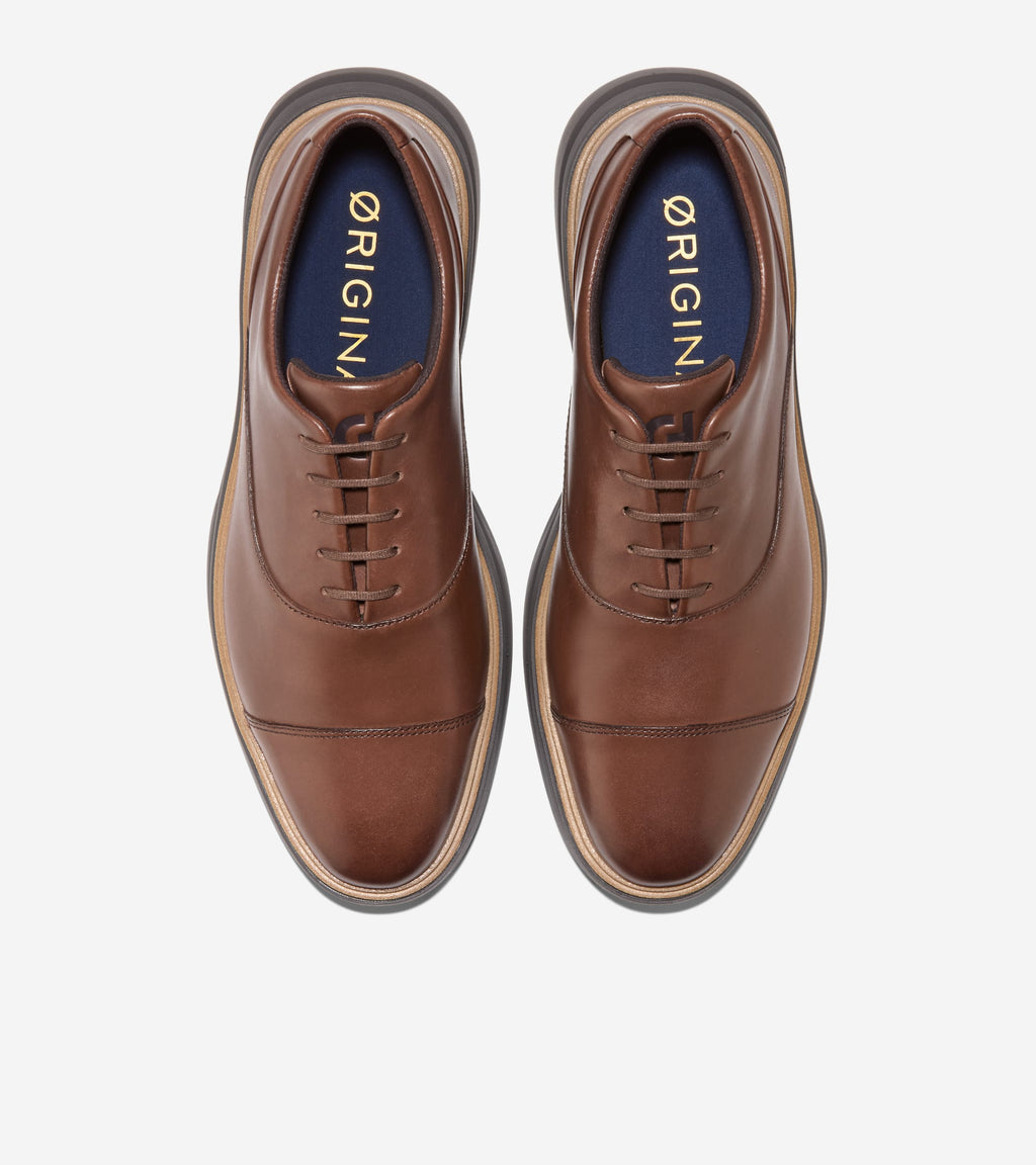 Men's ØriginalGrand CitySpectre Cap Toe Oxfords-Chestnut-Dark Natural-Java