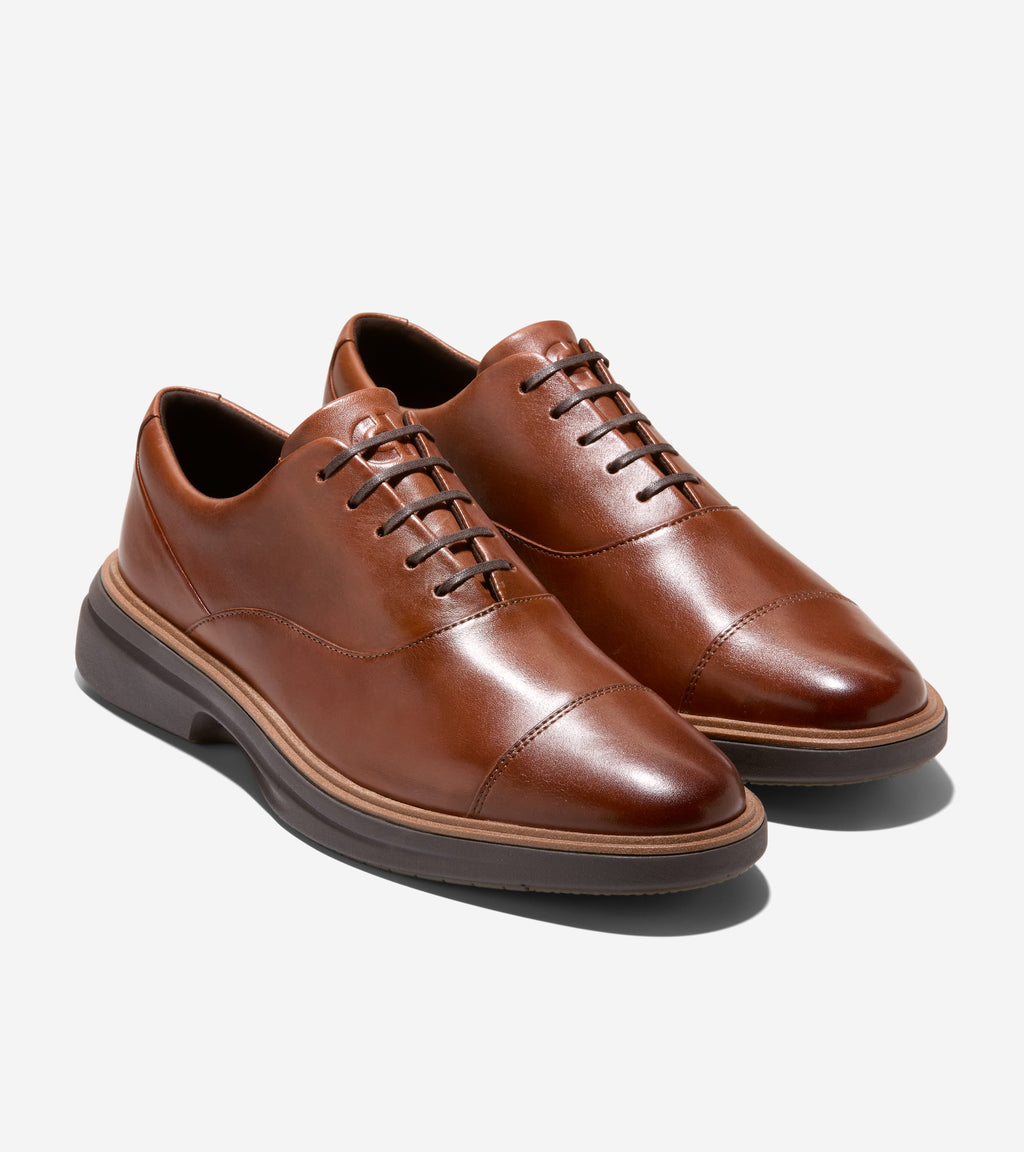 Men's ØriginalGrand CitySpectre Captoe Oxfords-British Tan-Natural-Java