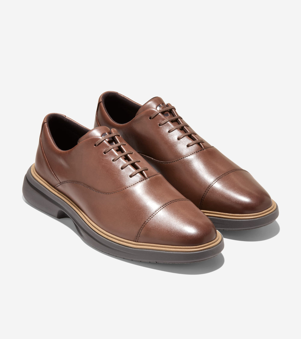 Men's ØriginalGrand CitySpectre Cap Toe Oxfords-Chestnut-Dark Natural-Java