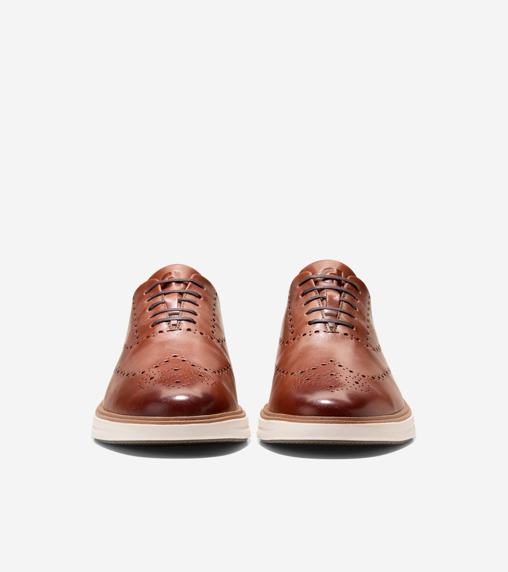 Cole Haan Mens OriginalGrand Cityspectre Wingtip. British Tan, C41528 Men main image 2