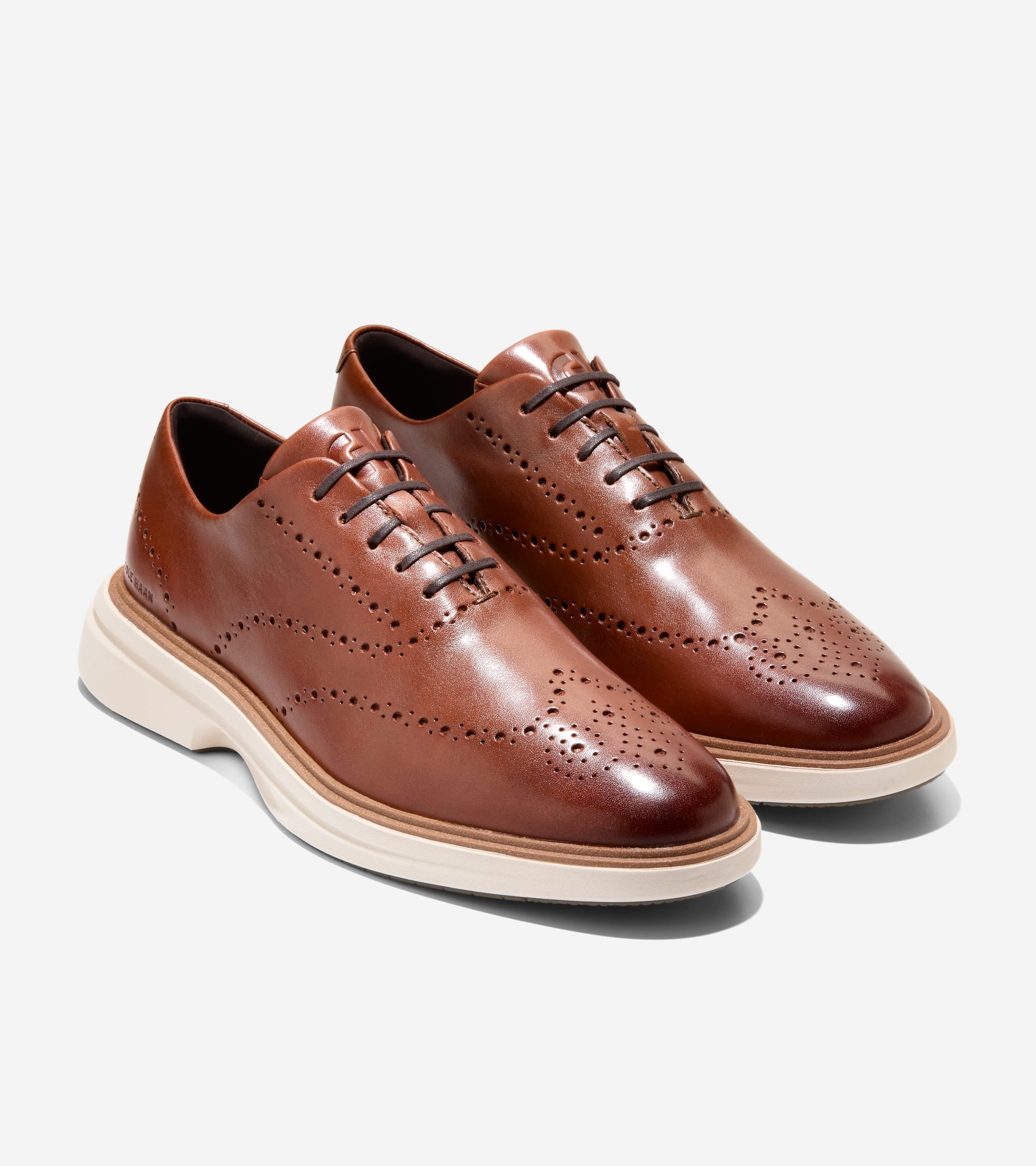 Men's ØriginalGrand CitySpectre Wingtip Oxfords in Brown | Cole Haan