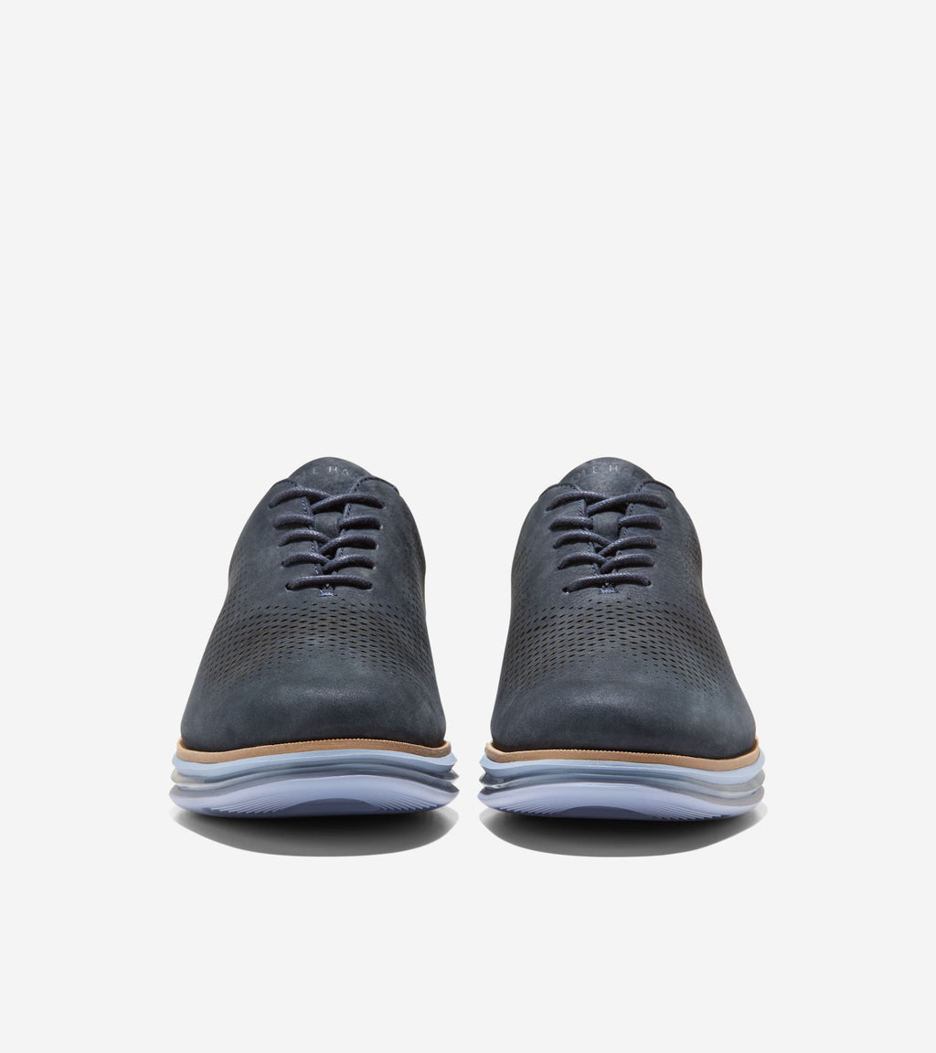 Men's ØriginalGrand Energy One Laser Oxfords-Navy Blazer-Tradewinds