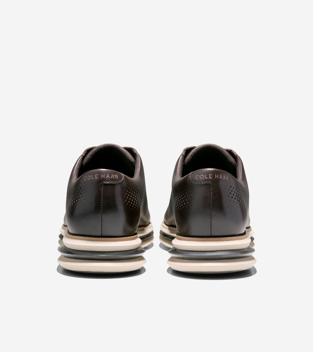 Men's ØriginalGrand Energy One Laser Oxfords-Dark Chocolate-Truffle-Ivory