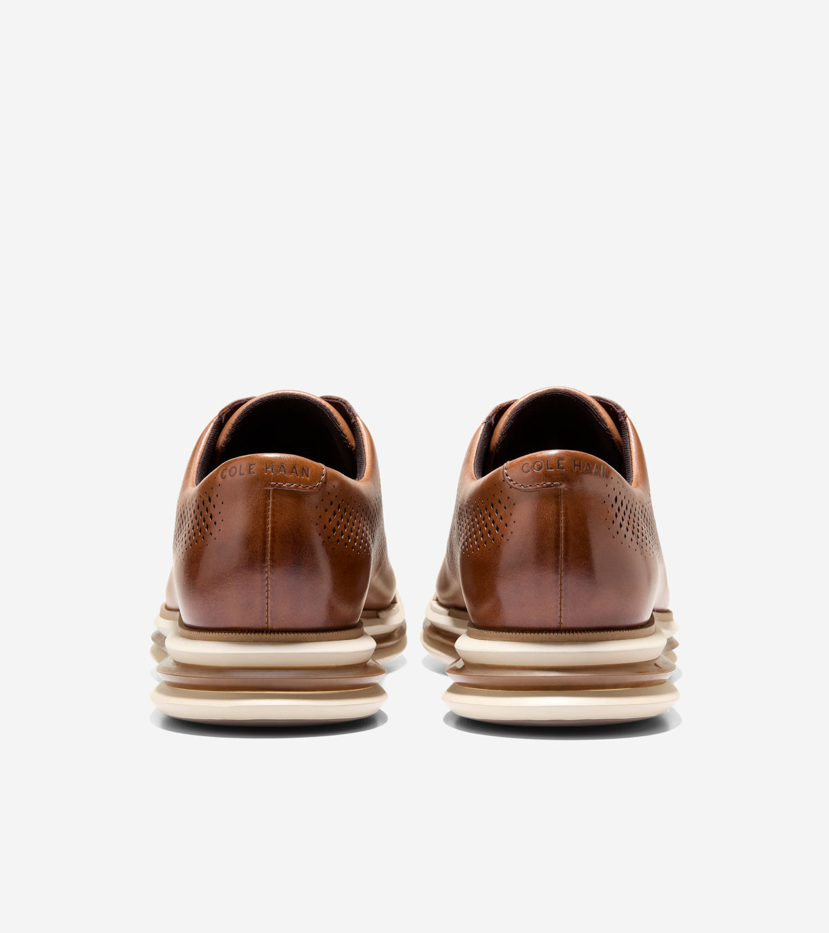 Men's ØriginalGrand Energy One Laser Oxfords-British Tan-Irish Coffee-Ivory