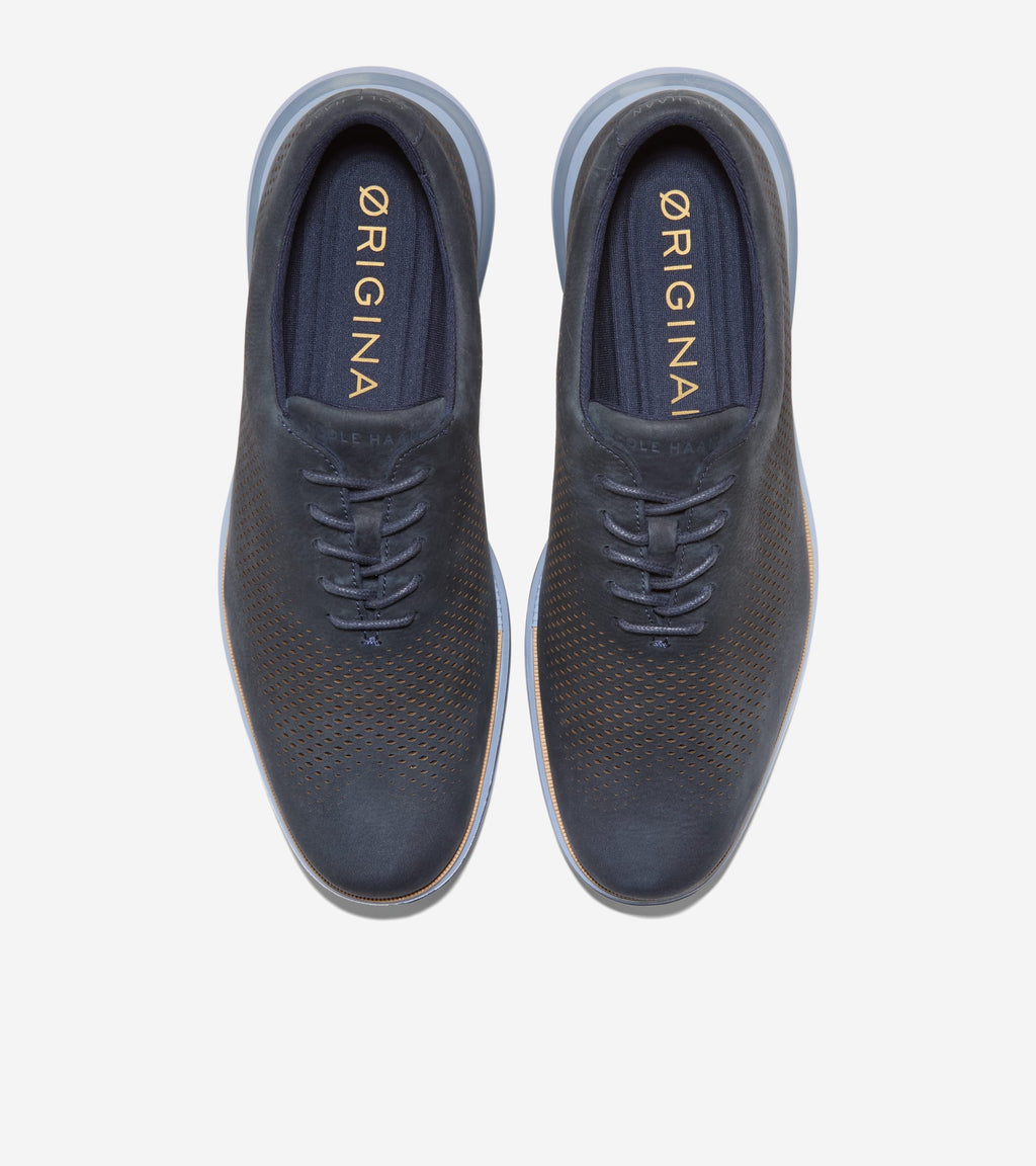 Men's ØriginalGrand Energy One Laser Oxfords-Navy Blazer-Tradewinds
