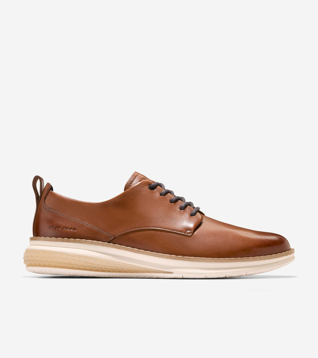 Men's ØriginalGrand Energyweave Plain Toe Oxfords-British Tan-Ivory