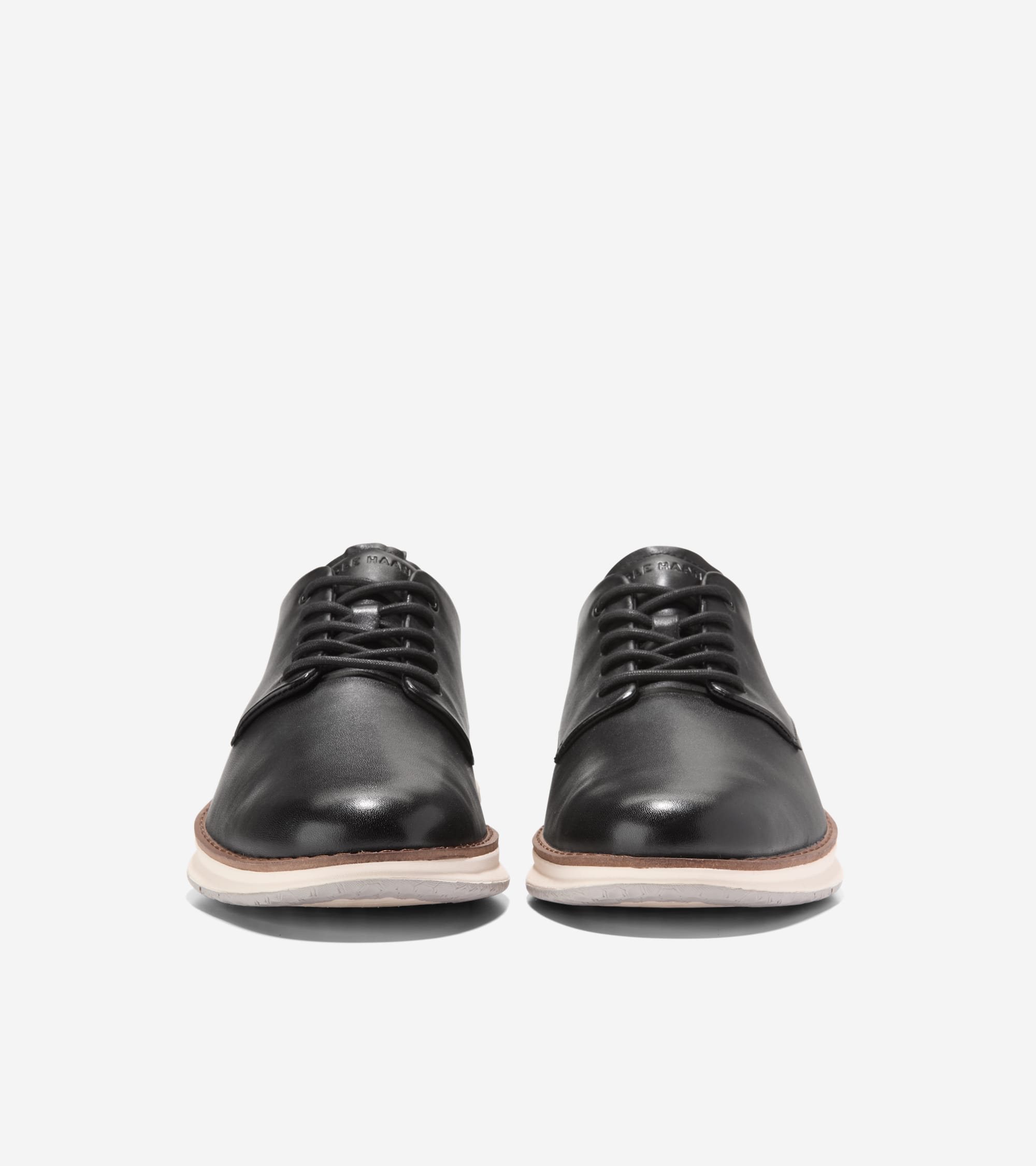 Men's ØriginalGrand Energyweave Plain Toe Oxfords in Black | Cole Haan