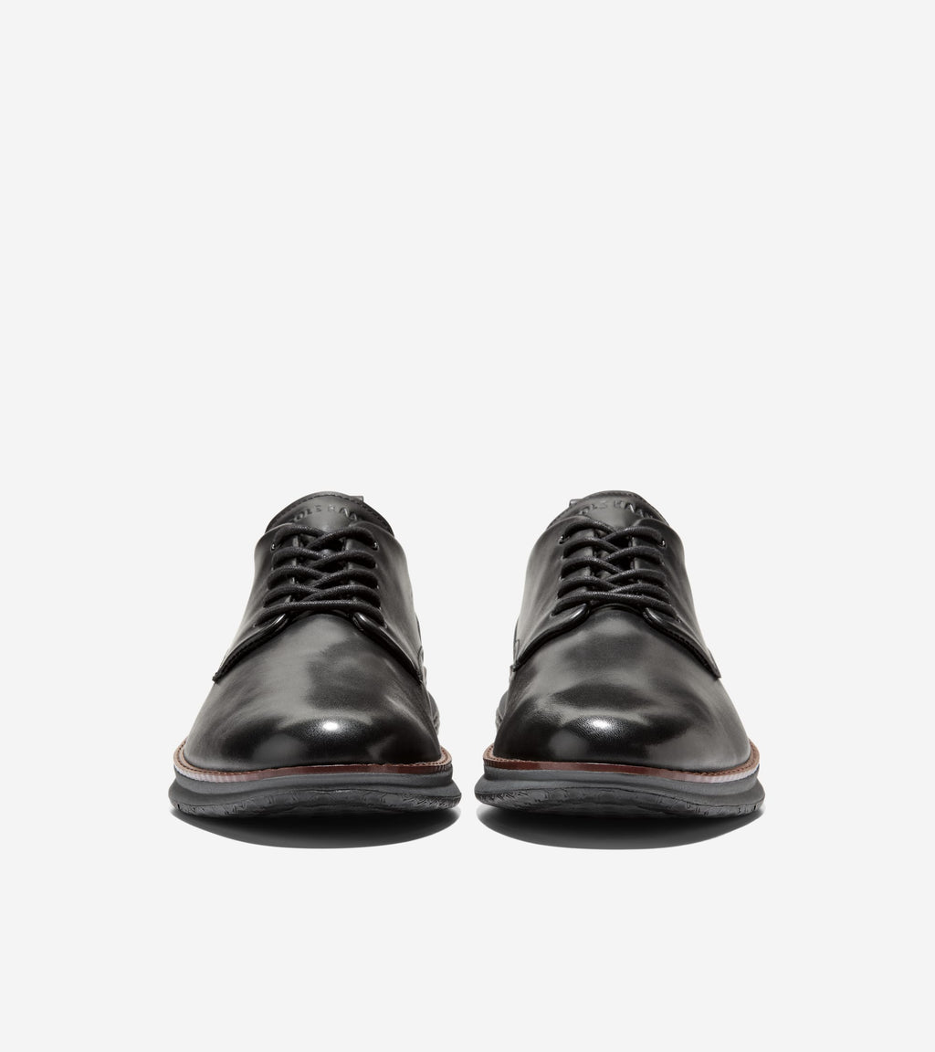 Men's ØriginalGrand Energyweave Plain Toe Oxfords-Black-Bloodstone