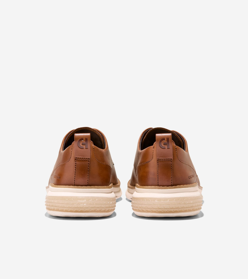 Men's ØriginalGrand Energyweave Plain Toe Oxfords-British Tan-Ivory