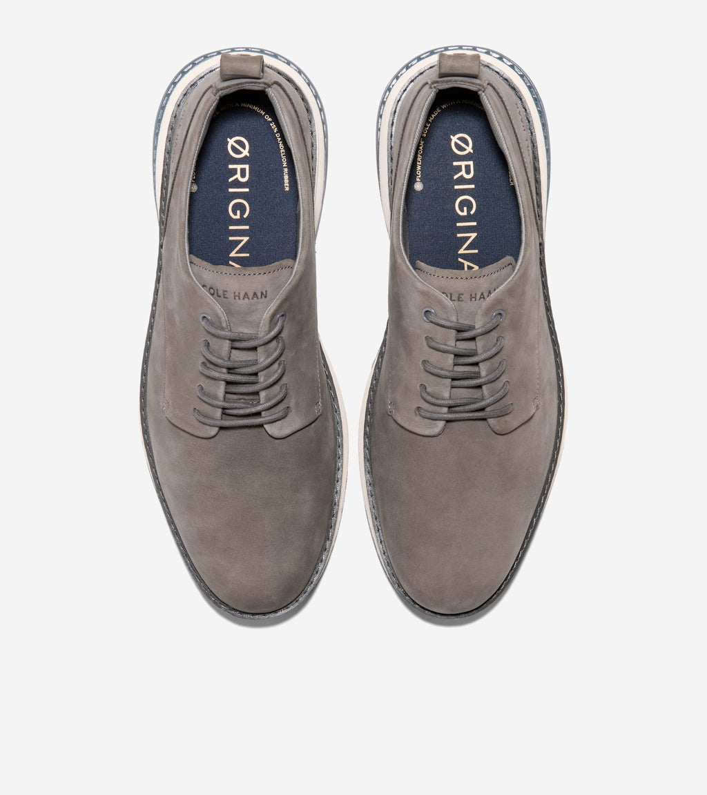 Men's ØriginalGrand Energyweave Plain Toe Oxfords-Stormcloud-Indian Teal-Ivory