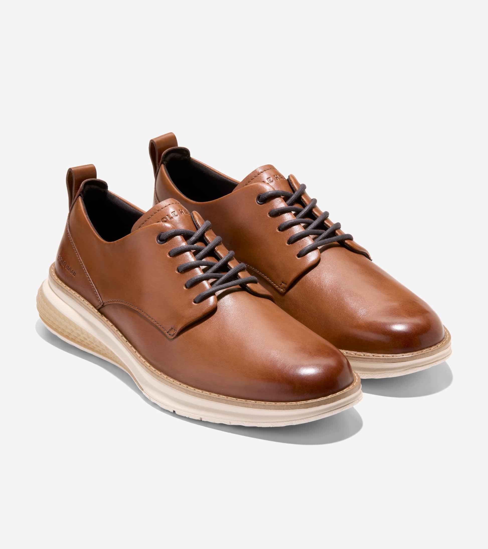 Men's ØriginalGrand Energyweave Plain Toe Oxfords-British Tan-Ivory
