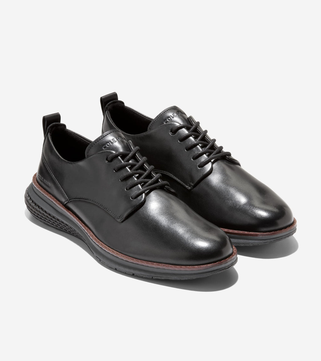 Men's ØriginalGrand Energyweave Plain Toe Oxfords-Black-Bloodstone