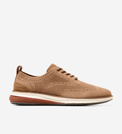 Men's ØriginalGrand Energyweave Stitchlite™ Wingtip Oxfords-Toasted Coconut-Arabian Spice