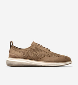 Men's ØriginalGrand Energyweave Stitchlite™ Wingtip Oxfords-Light Whiskey-Redwood-Ivory