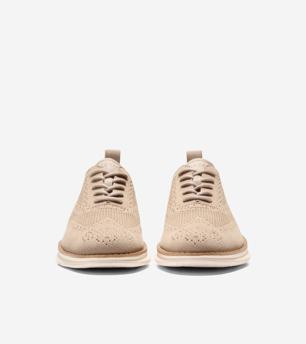 Men's ØriginalGrand Energyweave Stitchlite™ Wingtip Oxfords-Rye-Ivory-Natural