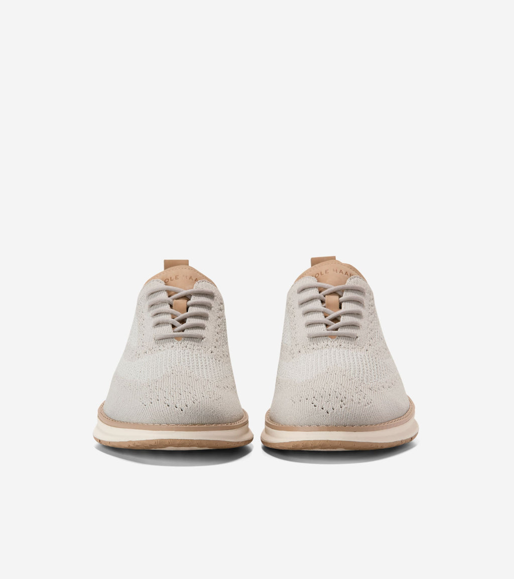 Men's ØriginalGrand Energyweave Stitchlite™ Wingtip Oxfords-Oyster Mushroom-Oxford Tan