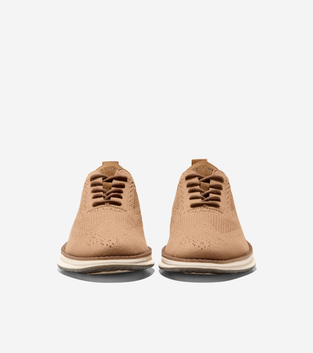 Men's ØriginalGrand Energyweave Stitchlite™ Wingtip Oxfords-Toasted Coconut-Arabian Spice
