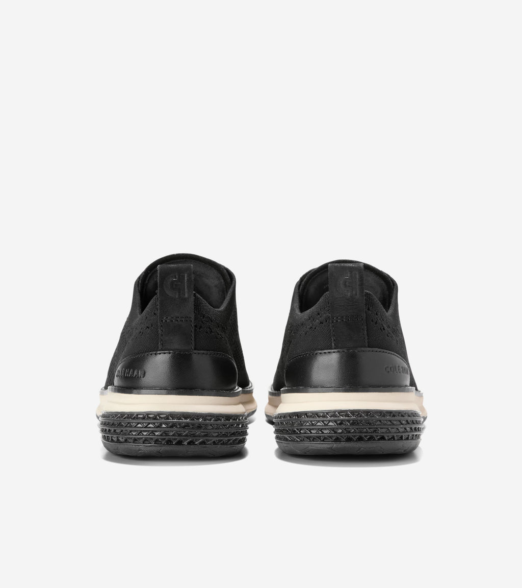 Men's ØriginalGrand Energyweave Stitchlite™ Wingtip Oxfords-Black-Ivory