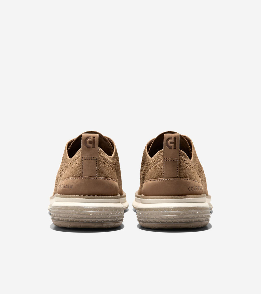 Men's ØriginalGrand Energyweave Stitchlite™ Wingtip Oxfords-Light Whiskey-Redwood-Ivory