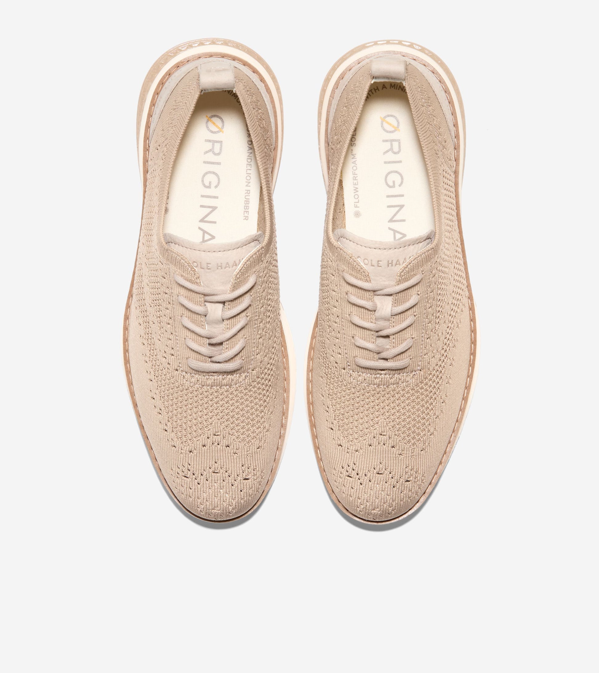 Men's ØriginalGrand Energyweave Stitchlite™ Wingtip Oxfords-Rye-Ivory-Natural
