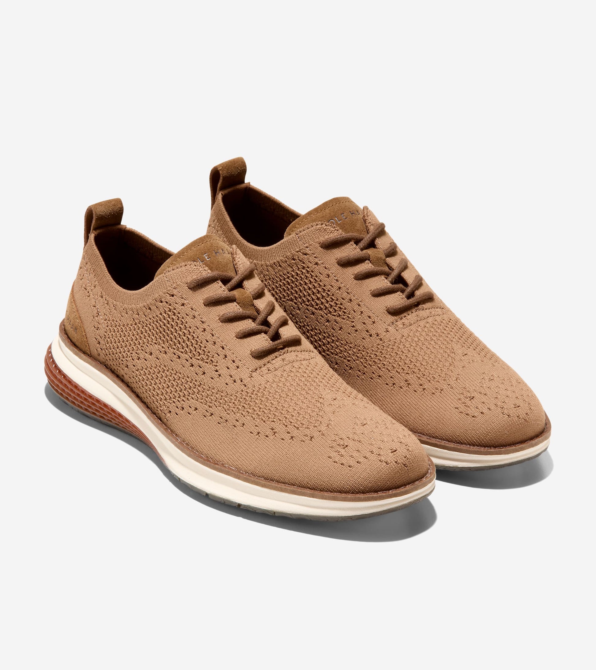 Men's ØriginalGrand Energyweave Stitchlite™ Wingtip Oxfords-Toasted Coconut-Arabian Spice