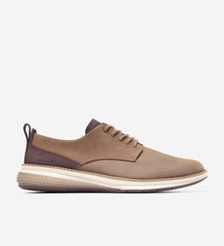 Men's ØriginalGrand Energyweave Perforated Plain Toe Oxfords-Light Whiskey-Dark Chocolate