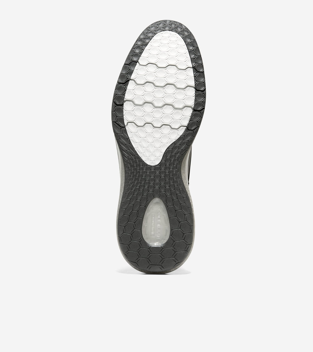 Men's ØriginalGrand Energyweave Perforated Plain Toe Oxfords-Raven-Oyster Mushroom