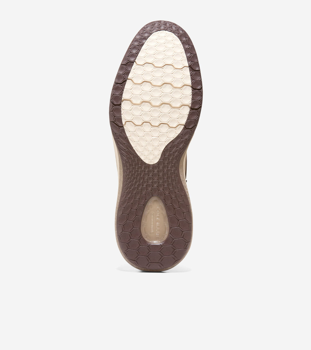 Men's ØriginalGrand Energyweave Perforated Plain Toe Oxfords-Light Whiskey-Dark Chocolate