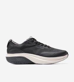 Men's ØriginalGrand SkyWeave™ Everarc Running Sneakers-Black-Ultimate Gray-Silver