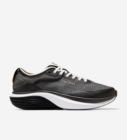 Women's ØriginalGrand SkyWeave™ Everarc Running Sneakers-Black-White