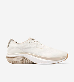 Women's ØriginalGrand SkyWeave™ Everarc Running Sneakers-White-Ivory-Ancient Scroll