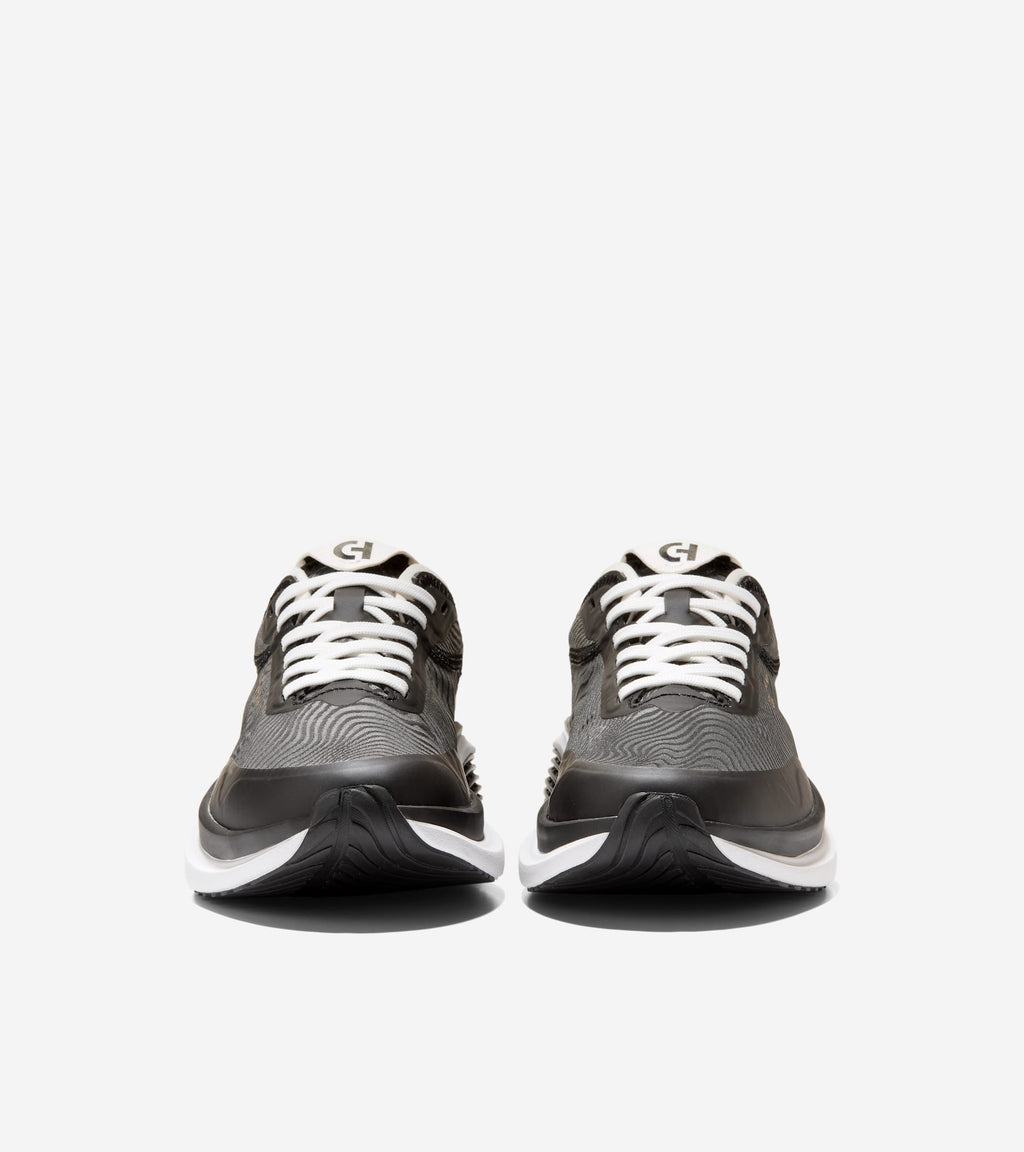 Women's ØriginalGrand SkyWeave™ Everarc Running Sneakers-Black-White