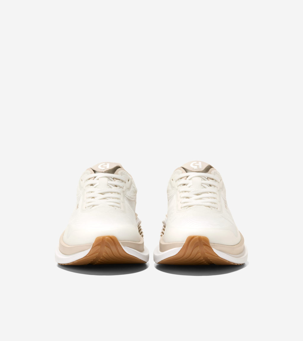 Women's ØriginalGrand SkyWeave™ Everarc Running Sneakers-White-Ivory-Ancient Scroll