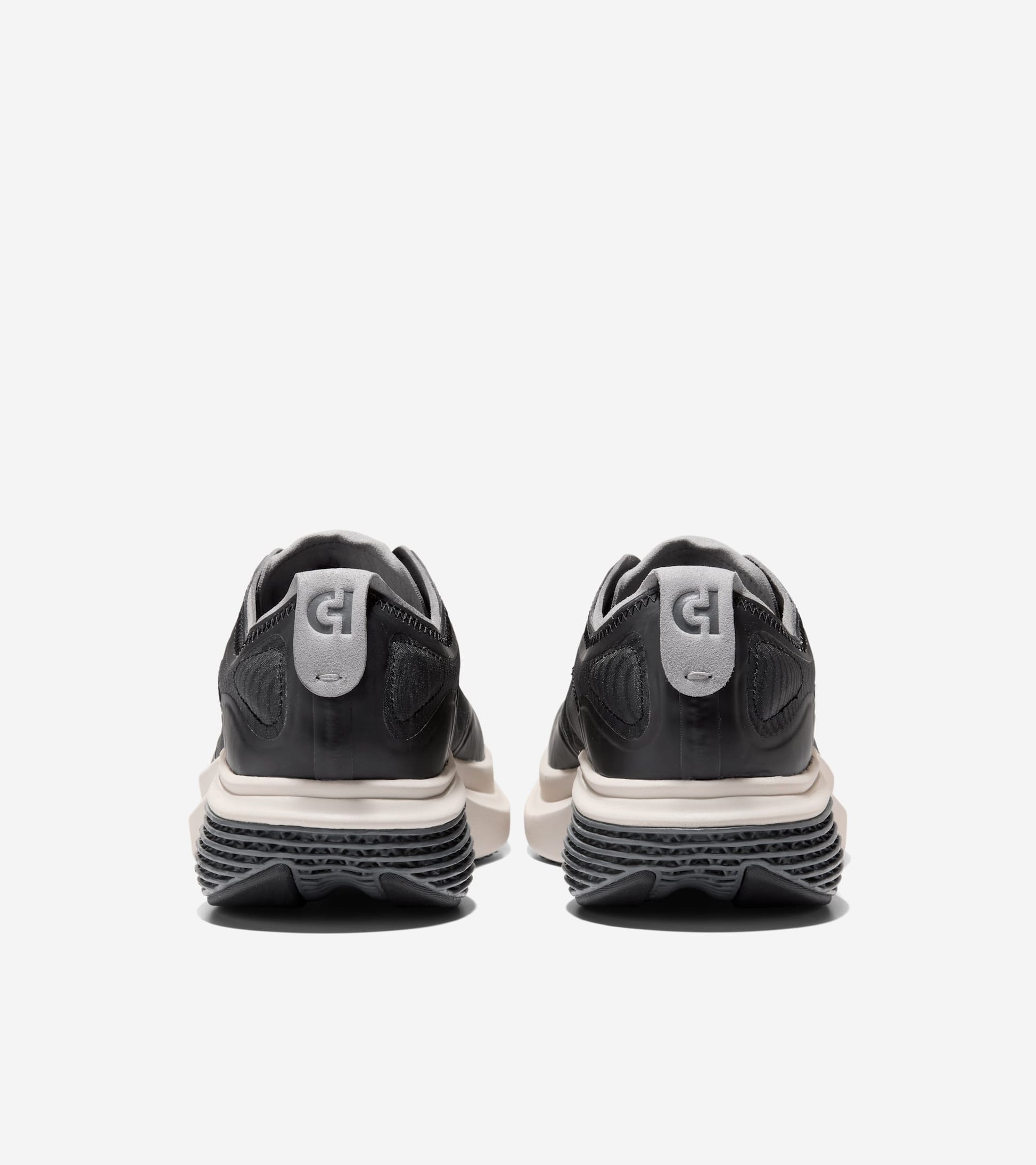 Men's ØriginalGrand SkyWeave™ Everarc Running Sneakers-Black-Ultimate Gray-Silver