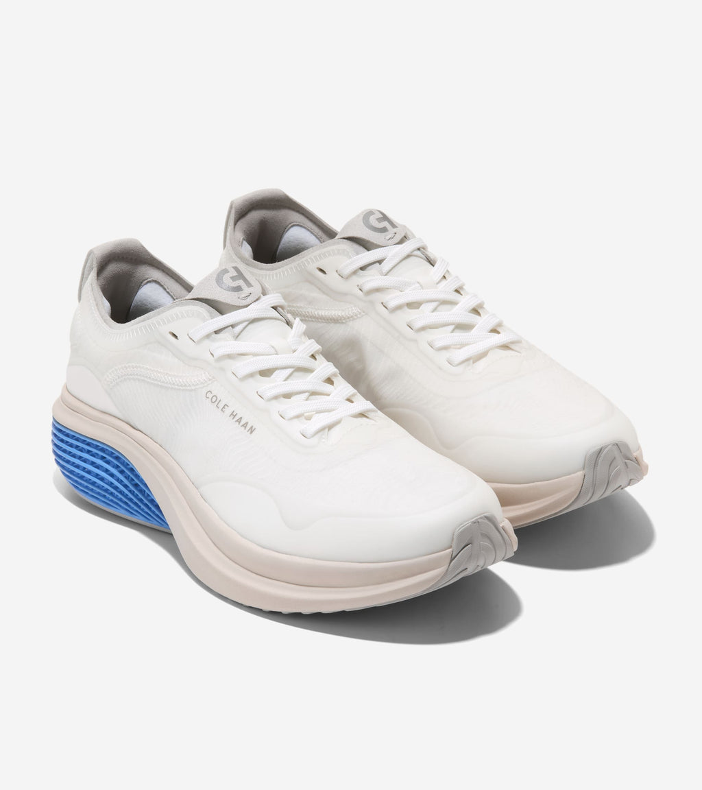 Men's ØriginalGrand SkyWeave™ Everarc Running Sneakers-White-Microchip-Pumice Stone