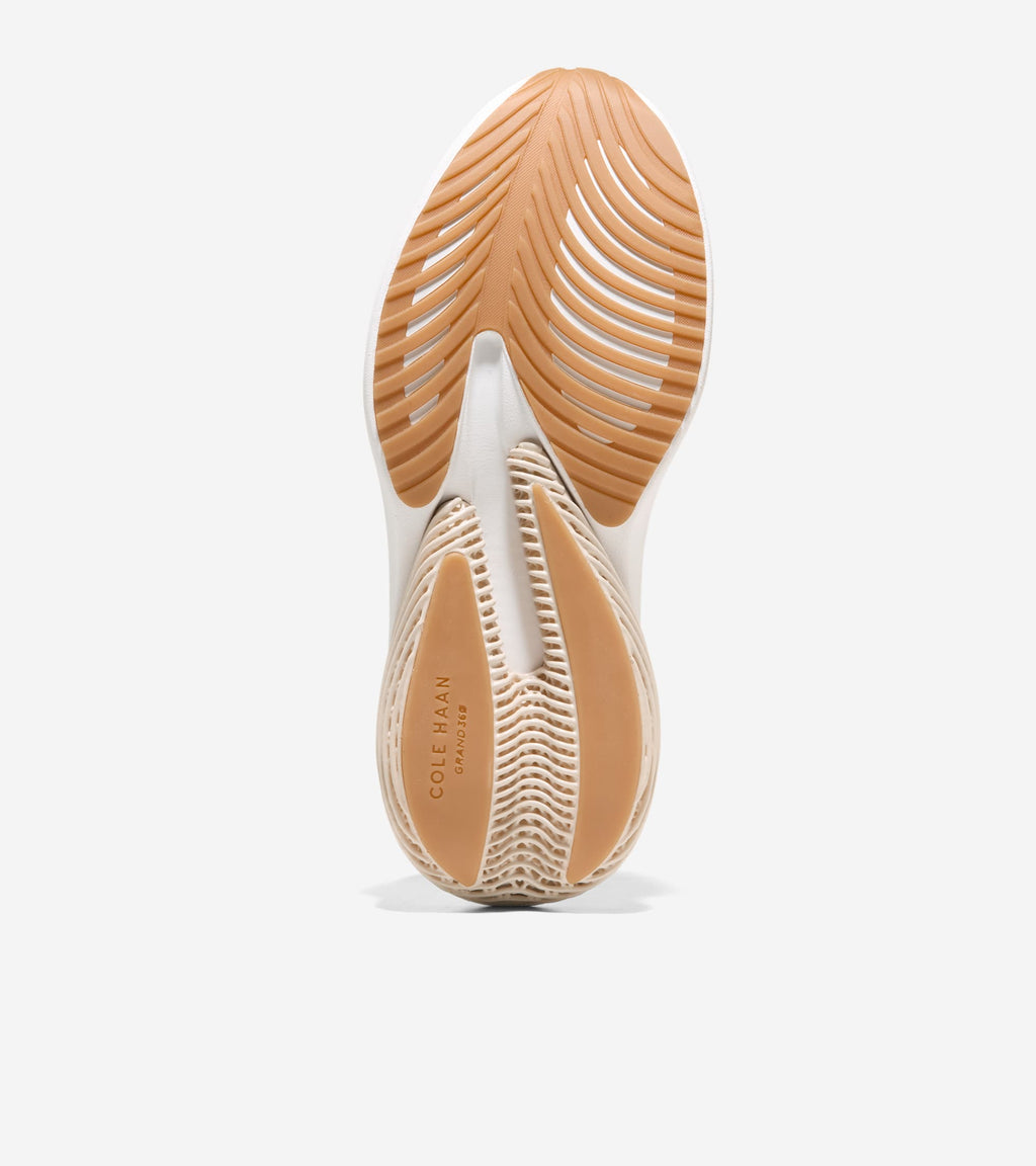 Women's ØriginalGrand SkyWeave™ Everarc Running Sneakers-White-Ivory-Ancient Scroll