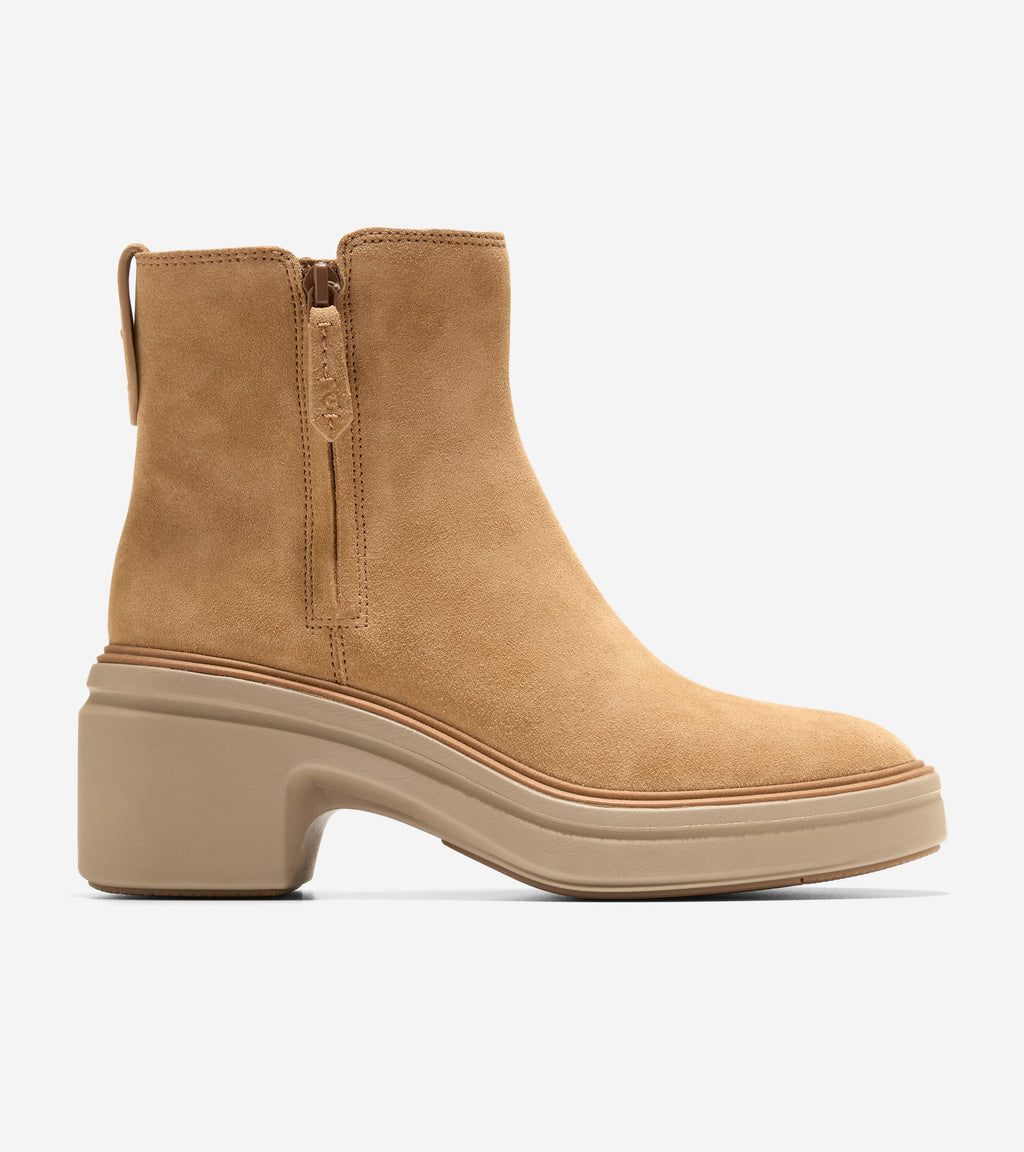 Women's ØriginalGrand Heel Zip Boots-Golden Honey