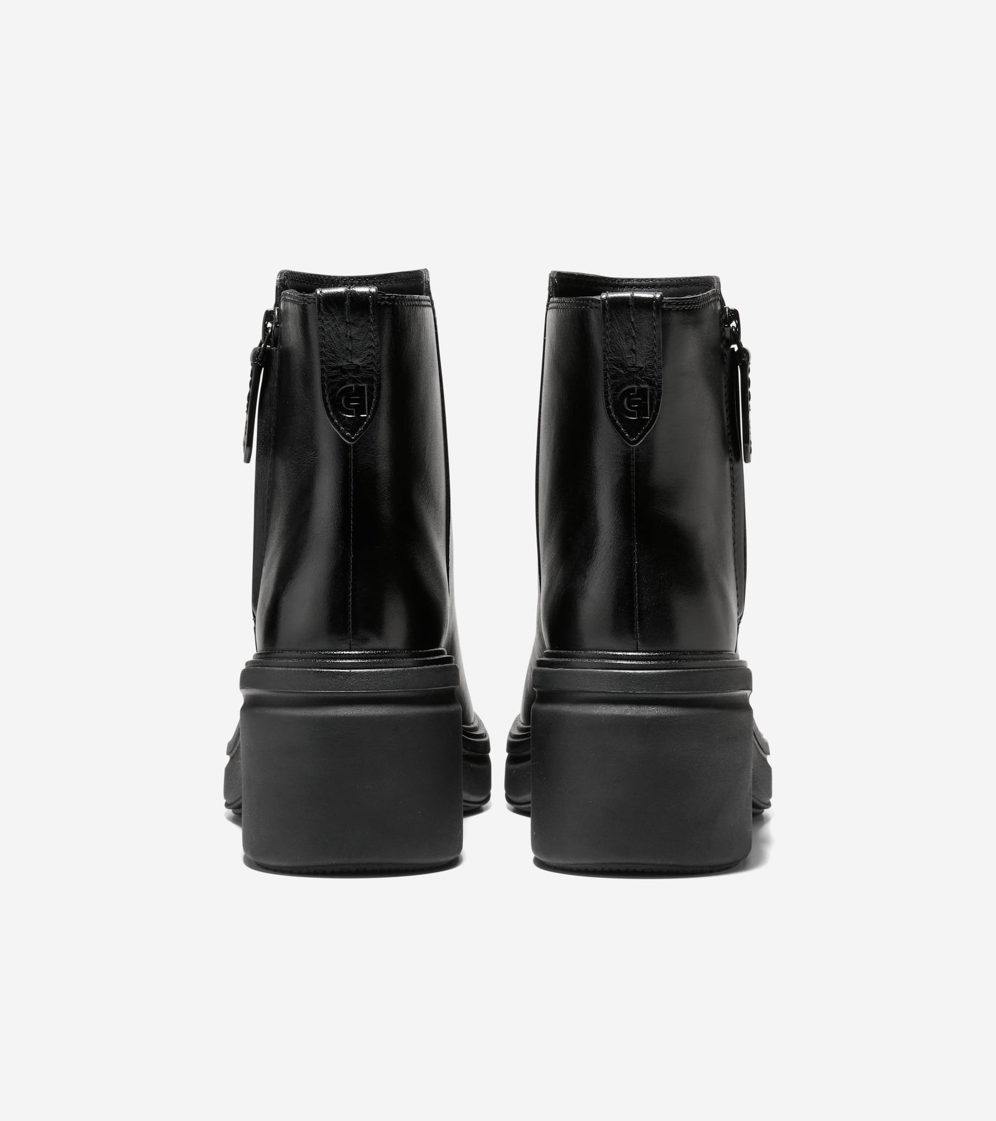 Women's ØriginalGrand Heel Zip Boots-Black
