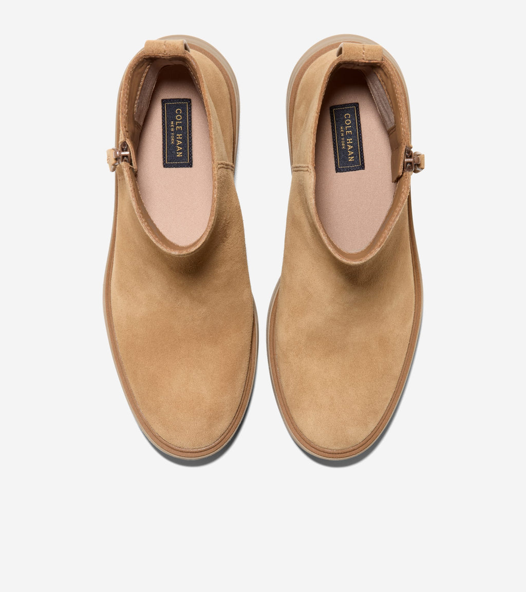 Women's ØriginalGrand Heel Zip Boots-Golden Honey