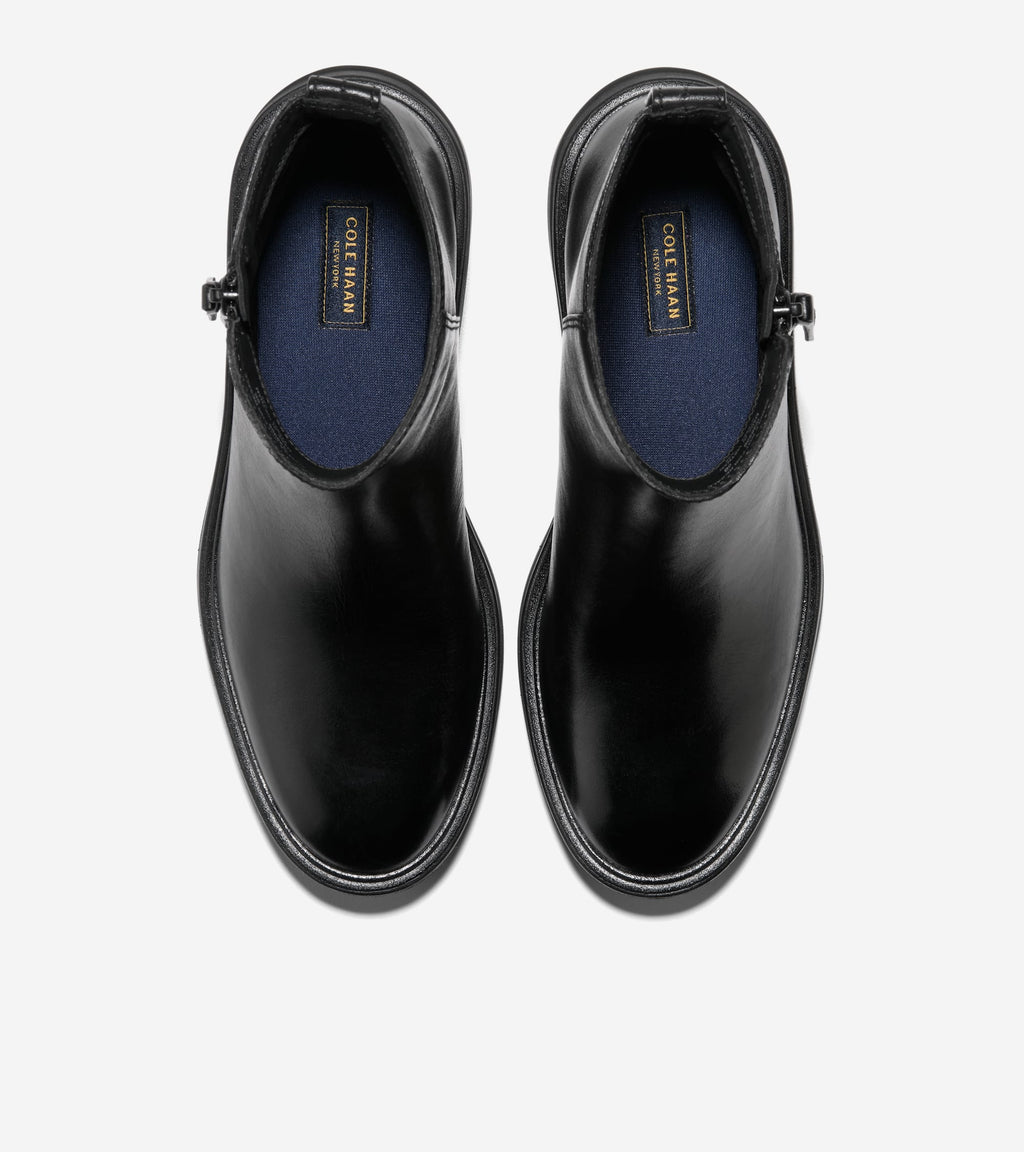 Women's ØriginalGrand Heel Zip Boots-Black