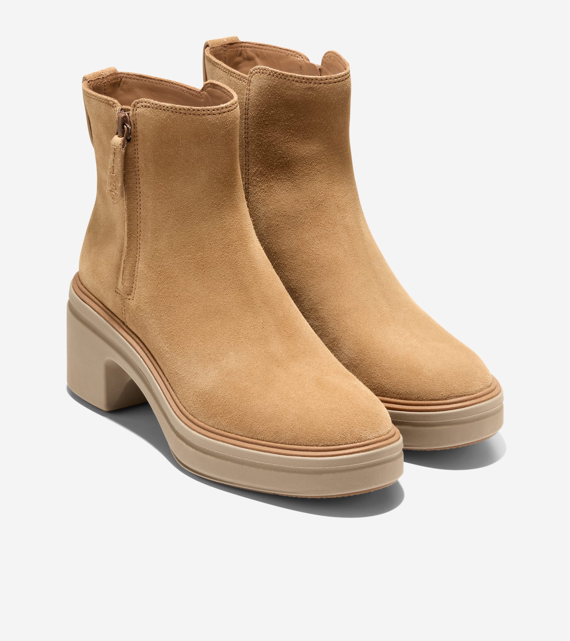 Women's ØriginalGrand Heel Zip Boots-Golden Honey