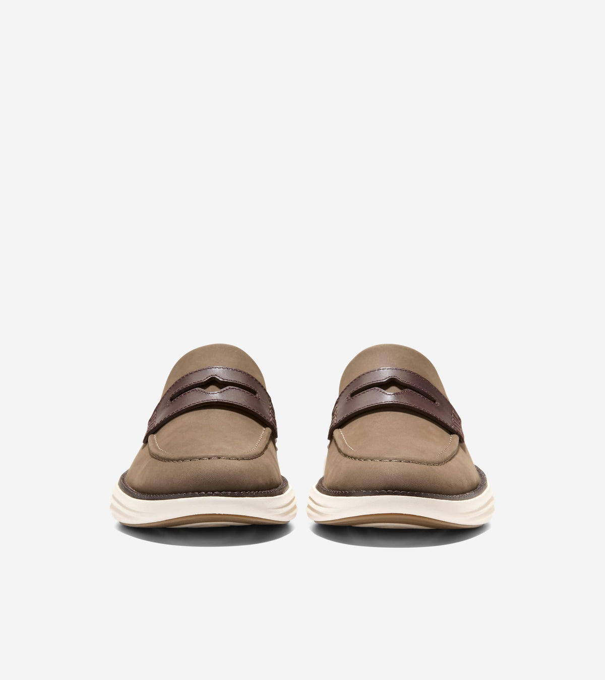 Men's ØriginalGrand Horizon Penny Loafers-Truffle-Dark Natural-Ivory