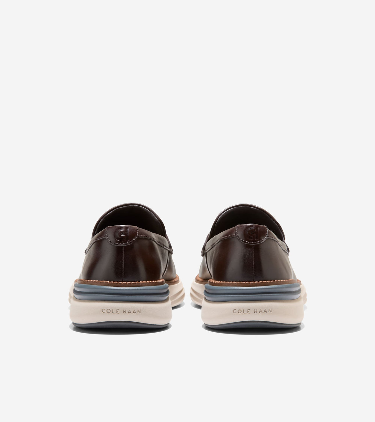 Men's ØriginalGrand Horizon Penny Loafers-Dark Chocolate-Natural