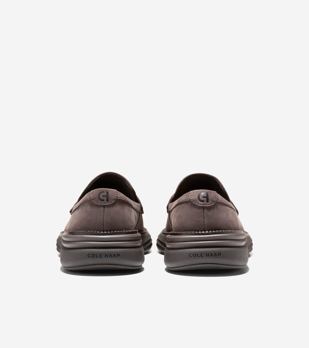 Men's ØriginalGrand Horizon Penny Loafers-Truffle-Dark Chocolate-Ivory