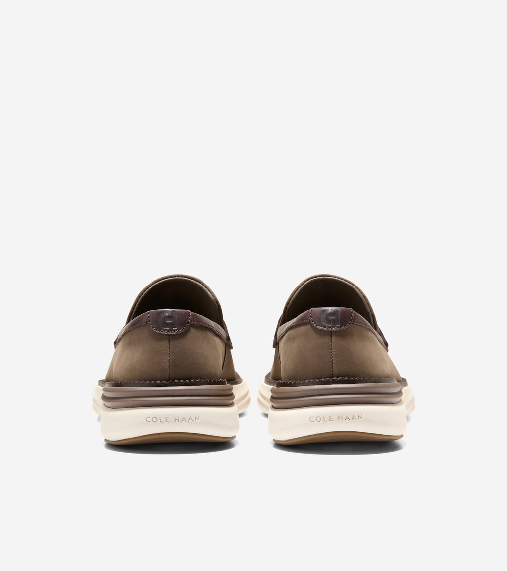 Men's ØriginalGrand Horizon Penny Loafers-Truffle-Dark Natural-Ivory