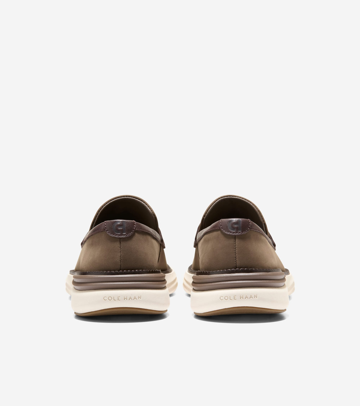 Men's ØriginalGrand Horizon Penny Loafers-Truffle-Dark Natural-Ivory
