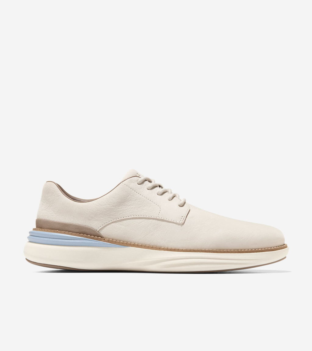 Men's ØriginalGrand Horizon Plain Toe Oxfords-Pumice Stone-Blue Blizzard