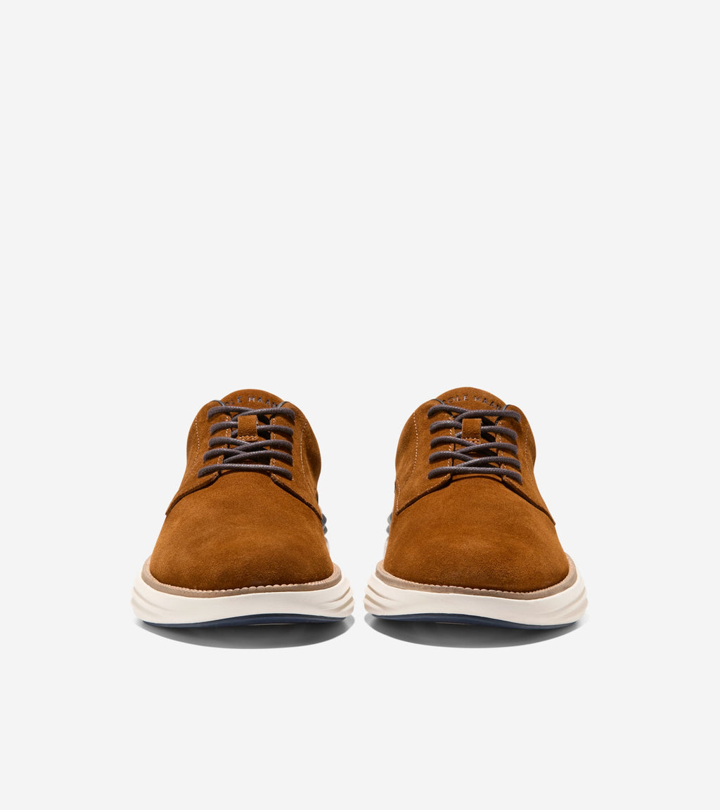 Men's ØriginalGrand Horizon Plain Toe Oxfords-Tobacco-Natural-Ivory