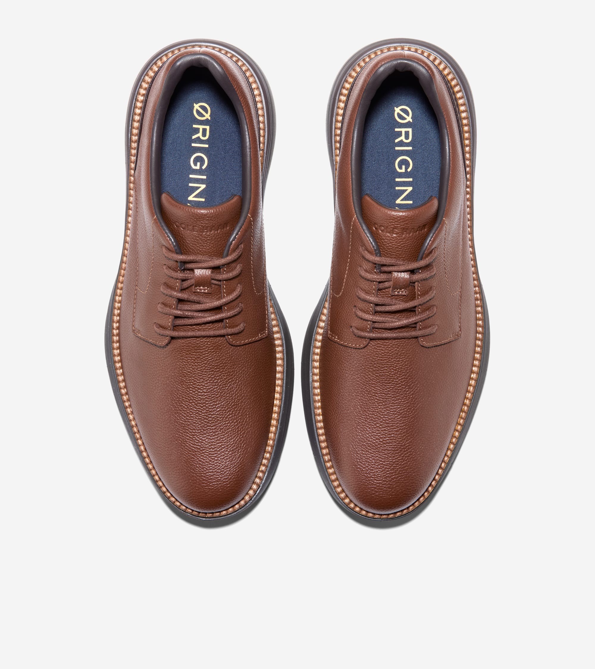Men's ØriginalGrand Horizon Plain Toe Oxfords in Brown | Cole Haan