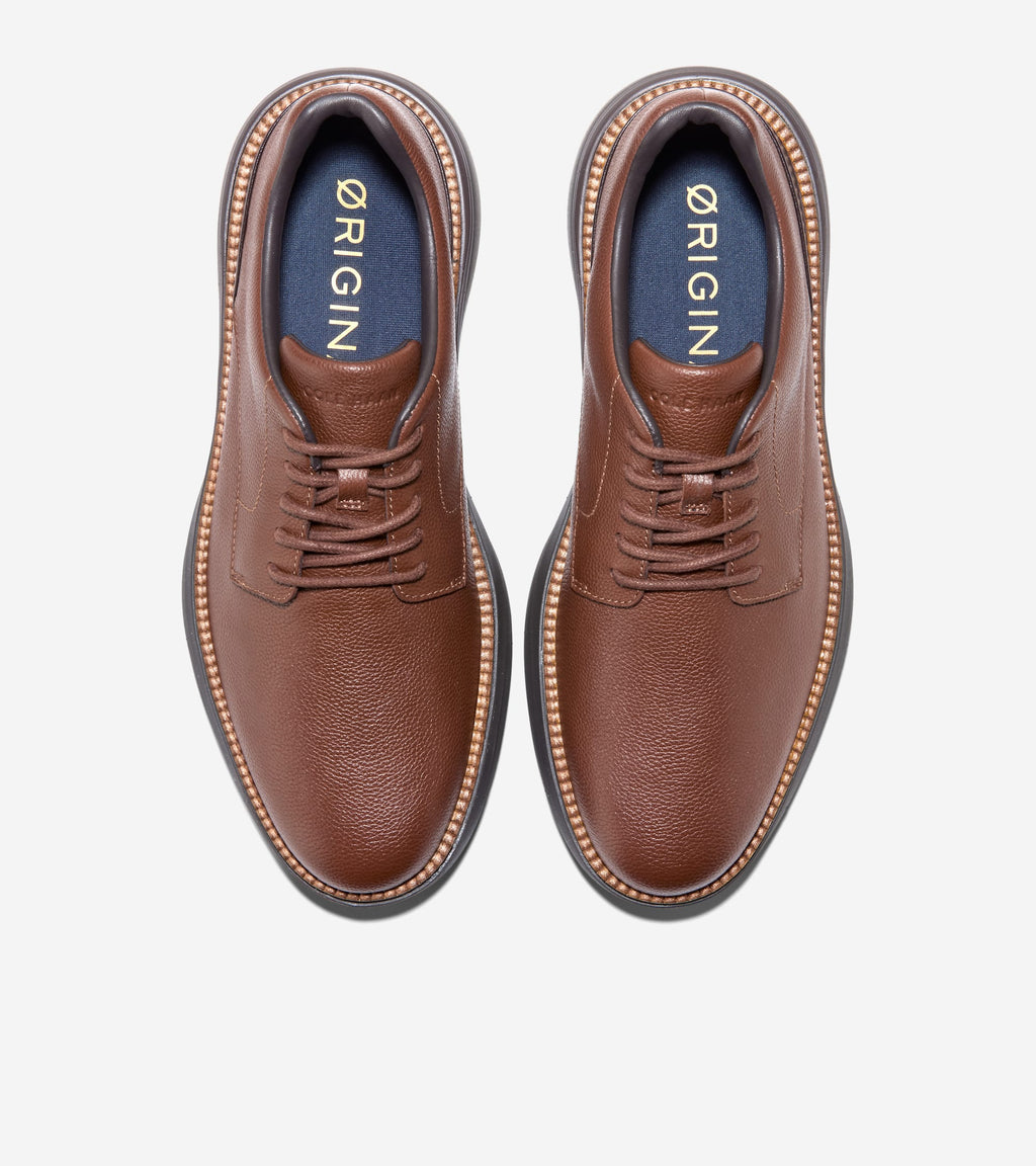 Men's ØriginalGrand Horizon Plain Toe Oxfords-Woodbury-Dark Natural-Java